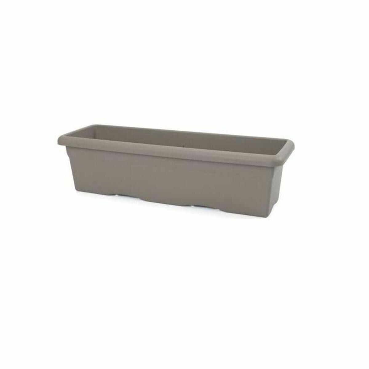 Plantekasse Plastiken Taupe Plastik 80 x 33 x 28 cm Plantekasse Plastiken Taupe Plastik 80 x 33 x 28 cm