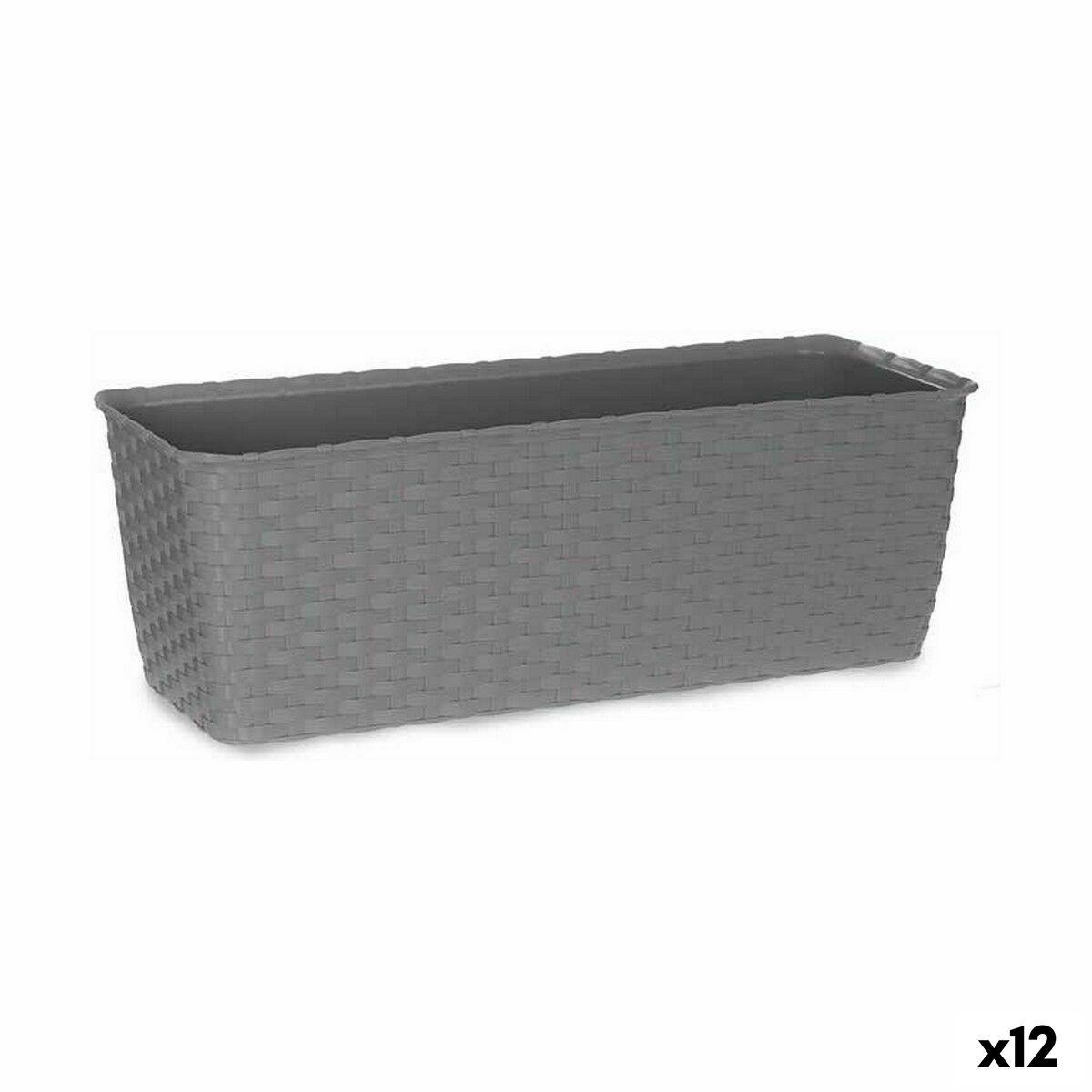Plantekasse Stefanplast Grå Plastik 15,5 x 13,5 x 39 cm (12 enheder) Plantekasse Stefanplast Grå Plastik 15,5 x 13,5 x 39 cm (12 enheder)
