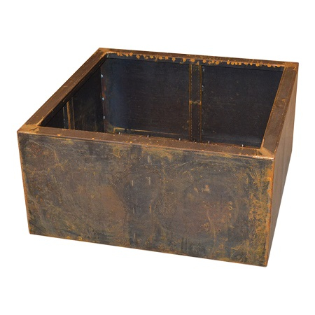 Plantekasse i cortenstål - flere varianter - 40 x 40 x 40 cm Plantekasse i cortenstål - flere varianter - 40 x 40 x 40 cm