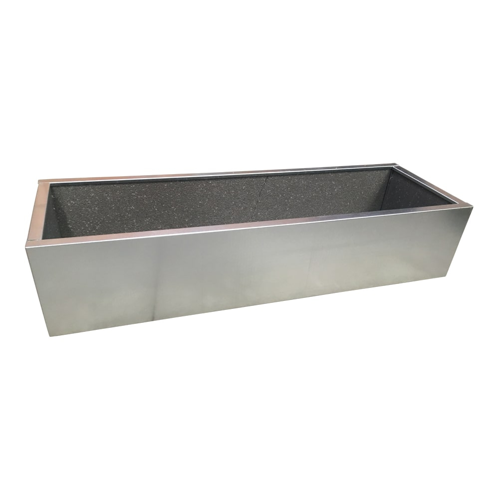 Plantekasse i galvaniseret stål | 120 x 40 x 25 Plantekasse i galvaniseret stål | 120 x 40 x 25