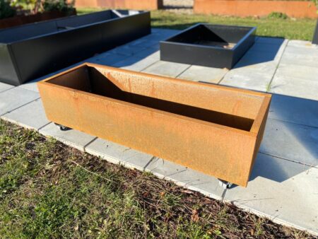 Plantekasse i jern | 120 x 40 x 25