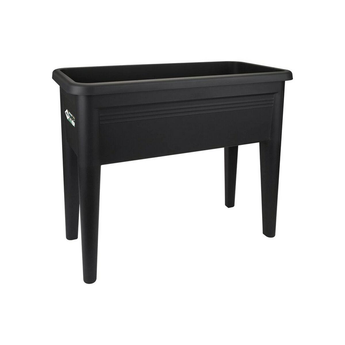 Plantekasse på ben Elho Green Basics XXL - sort 75 cm Plantekasse på ben Elho Green Basics XXL - sort 75 cm