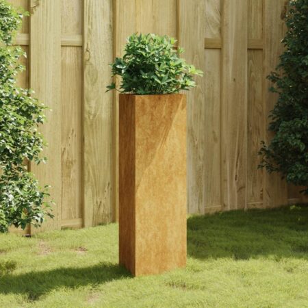 Plantekrukke 30x26x75 cm cortenstål