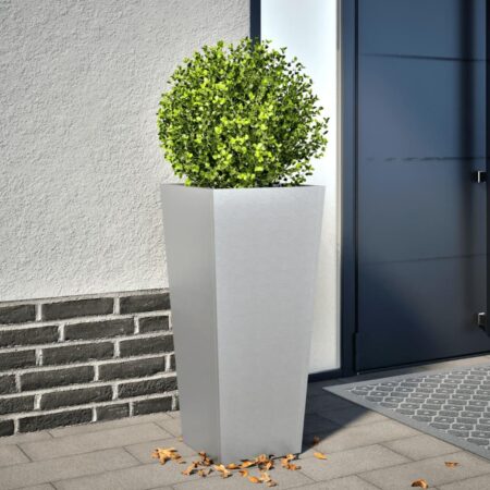 Plantekrukke 35x35x75 cm galvaniseret stål