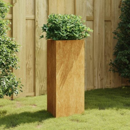 Plantekrukke 40x34,5x75 cm cortenstål