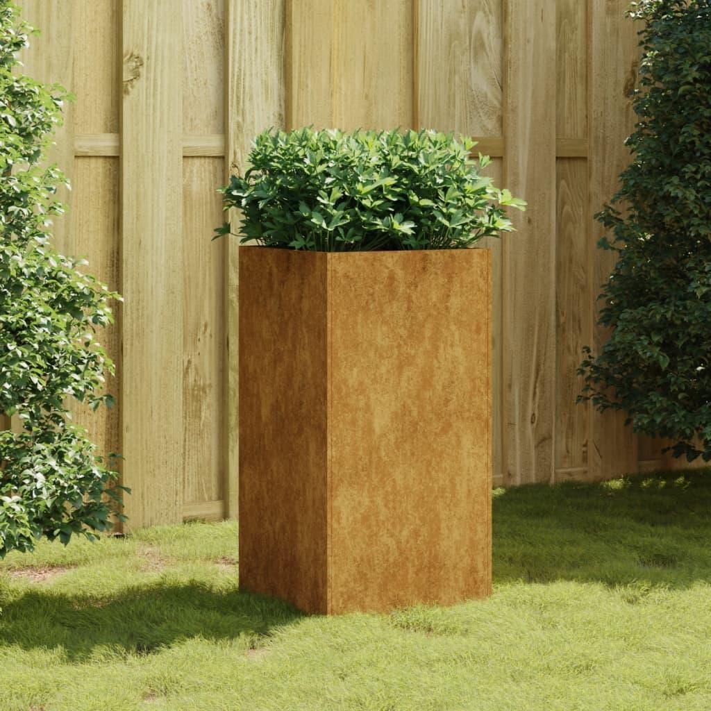 Plantekrukke 40x40x80 cm cortenstål Plantekrukke 40x40x80 cm cortenstål