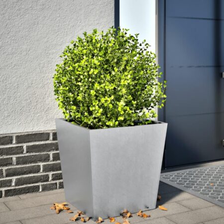 Plantekrukke 50x50x50 cm galvaniseret stål