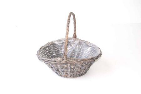 Plantekurv med hank - Pil - 41x33h14th38 cm