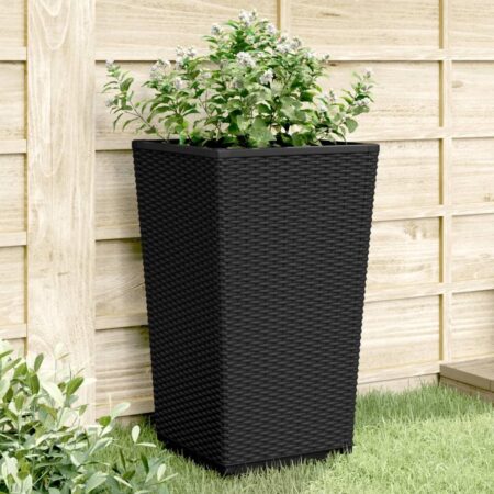 Plantekurve 4 stk. 32,5x32,5x57 cm PP sort