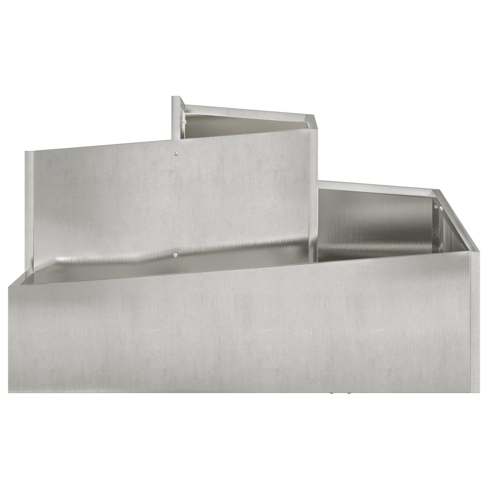 Planter 80x80x50 cm Rustfrit Stål Planter 80x80x50 cm Rustfrit Stål