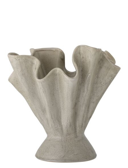 Plier Vase Bloomingville Beige