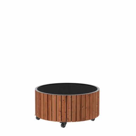 Plus Circle plantekasse - Ø70/35 cm - ThermoWoodÂ® - 18374-4