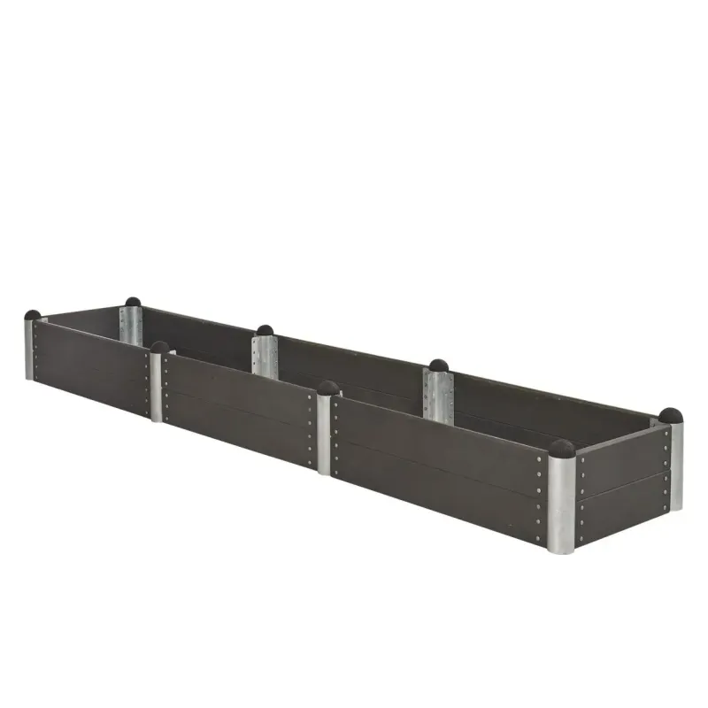 Plus PIPE Højbed 78X394cm H36cm composit Pipe19c Plus PIPE Højbed 78X394cm H36cm composit Pipe19c