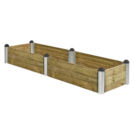 Plus PIPE Højbed 80X270cm H36cm trykimprægneret Pipe10