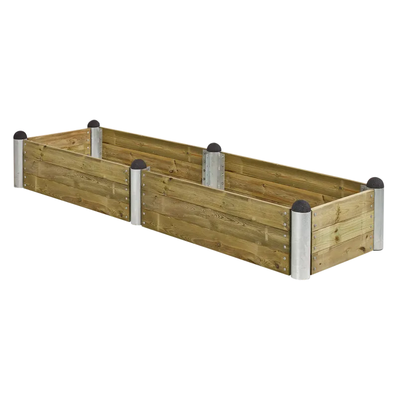 Plus PIPE Højbed 80X270cm H36cm trykimprægneret Pipe10 Plus PIPE Højbed 80X270cm H36cm trykimprægneret Pipe10