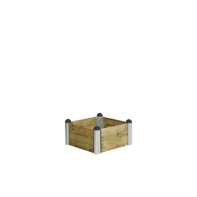 Plus PIPE Højbed 80X80cm H36cm trykimprægneret Pipe6 Plus PIPE Højbed 80X80cm H36cm trykimprægneret Pipe6
