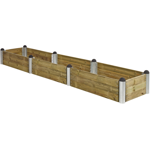 Plus PIPE højbed 400x80x36 cm trykimprægneret Plus PIPE højbed 400x80x36 cm trykimprægneret