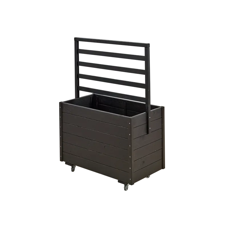 Plus Plantekasse m/espalier - 182780-15 Sort Plus Plantekasse m/espalier - 182780-15 Sort