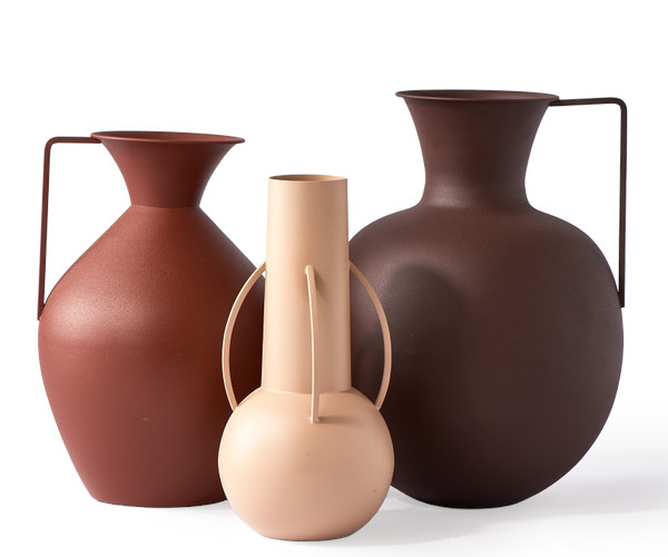 Pols Potten Roman Cognac vaser - sæt á 3 Pols Potten Roman Cognac vaser - sæt á 3