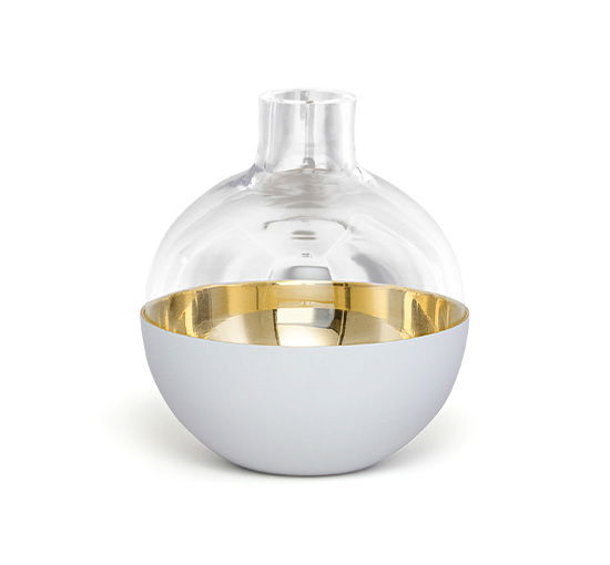 Pomme Vase White Pomme Vase White