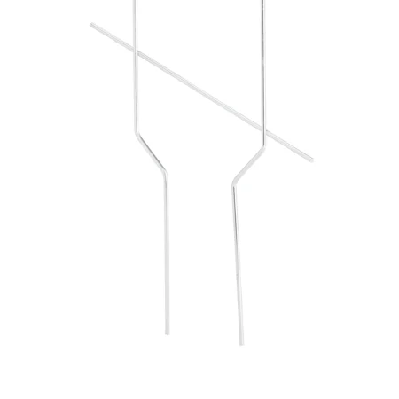 Potte-espalie, zink 20x50 cm