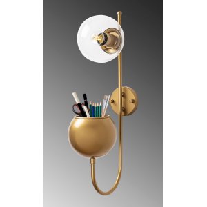 Potter vägglampa 11480 - Guld