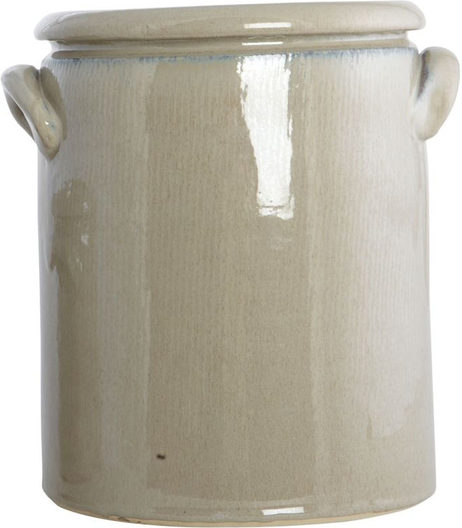 Pottery, Urtepotteskjuler, sand, H22x24 cm Pottery, Urtepotteskjuler, sand, H22x24 cm
