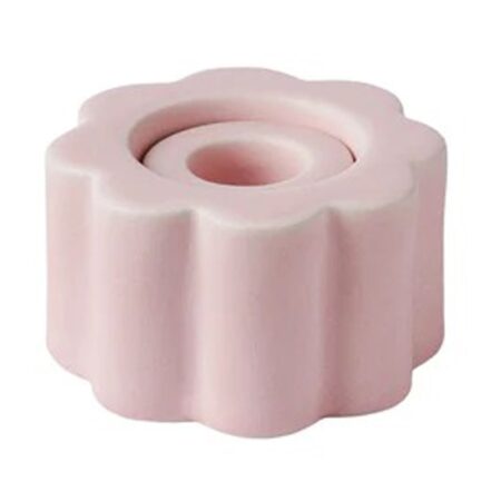 PotteryJo Birgit vase/fyrfadsstage 5 cm Lily rosa