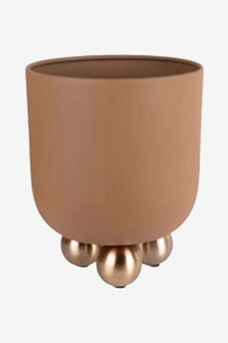 Present Time - Plantekrukke Estilo Large - Brun - Urtepotteskjulere & vaser - - Homeroom