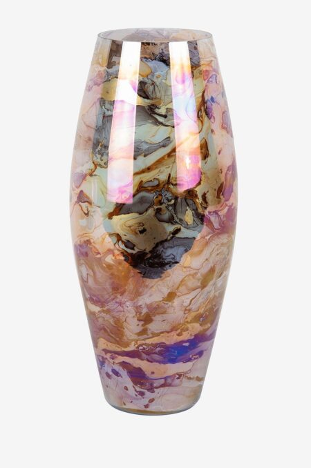 Present Time - Vase Melange Cone - Brun - Urtepotteskjulere & vaser - - Homeroom