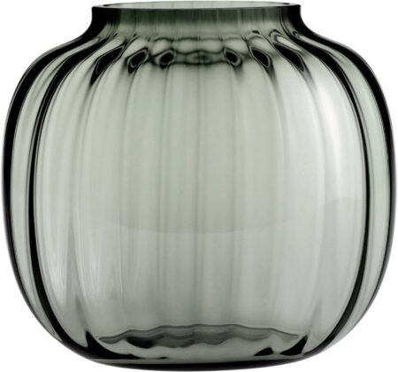 Primula Oval Vase Smoke H17,5