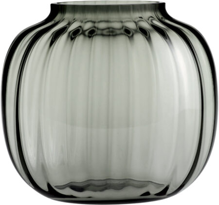 Primula Oval Vase Smoke H17,5