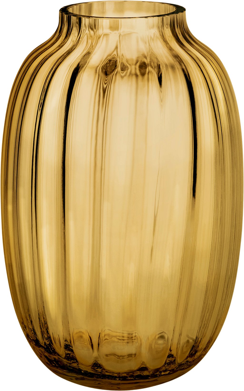 Primula Vase Amber H25,5 Primula Vase Amber H25,5