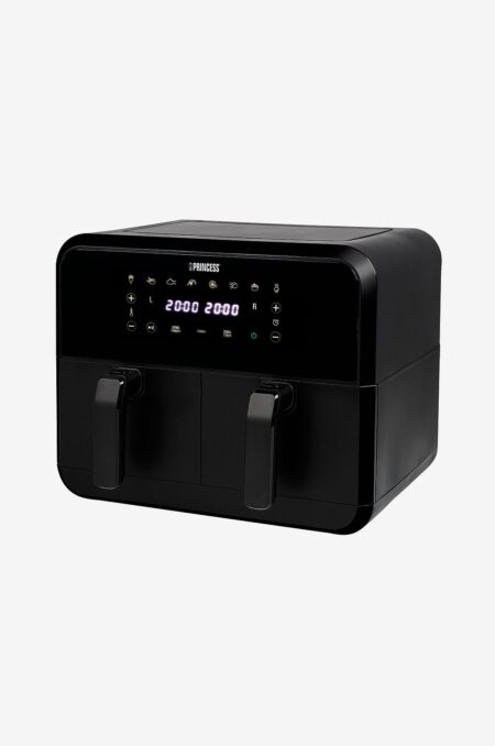 Princess - Airfryer med dobbelte kurve 2 x 4 liter 182068 - Frit⌀ser & riskogere - - Homeroom