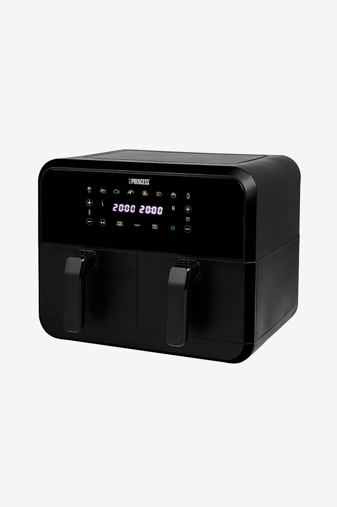 Princess - Airfryer med dobbelte kurve 2 x 4 liter 182068 - Frit⌀ser & riskogere - - Homeroom Princess - Airfryer med dobbelte kurve 2 x 4 liter 182068 - Frit⌀ser & riskogere - - Homeroom