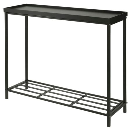 ProGarden plantestativ 75x23x60 cm mat sort