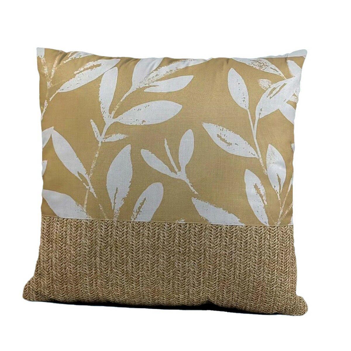 Pude Nature craft Blad af en plante 45 x 10 x 45 cm Pude Nature craft Blad af en plante 45 x 10 x 45 cm