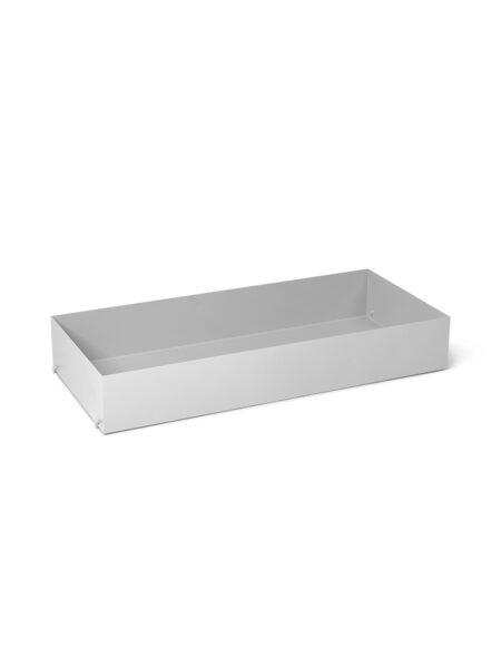 Punctual Shelf Box fra Ferm Living (Light grey)