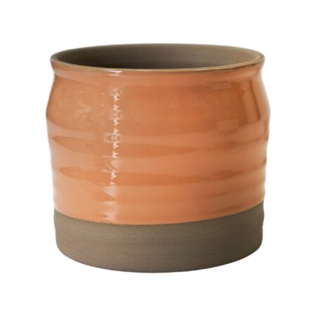 Puro Lipped Gloss Ripple Plant Pot Orange