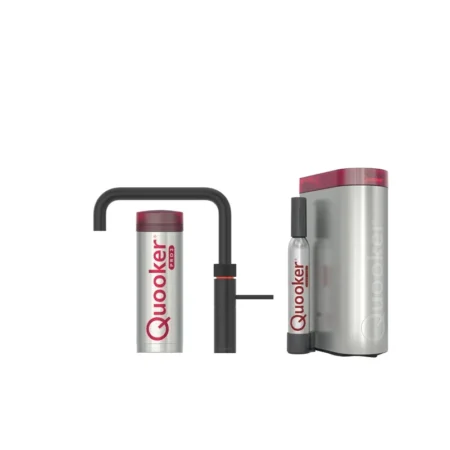 Quooker Fusion Square Sæt M.3l Black Inkl. Pro3 & Cube Beholder