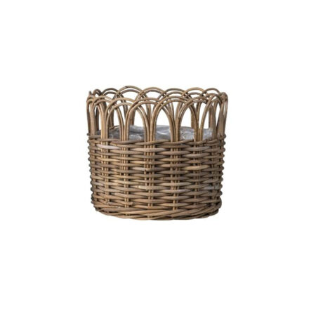 RATTAN FLET KURV LARGE