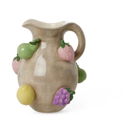 RICE Rice keramik vase 25 cm Embossed fruits