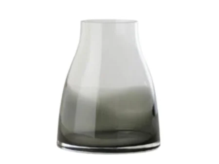 RO Collection, Flower vase no. 2, smoked grey