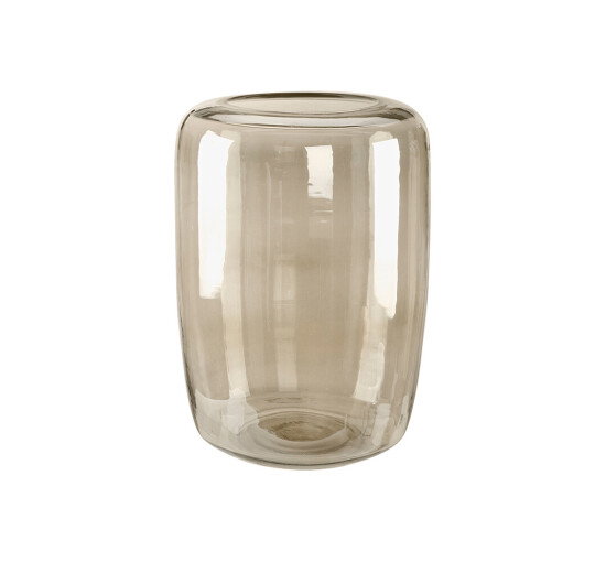 Reef Vase Smoke Brown Reef Vase Smoke Brown