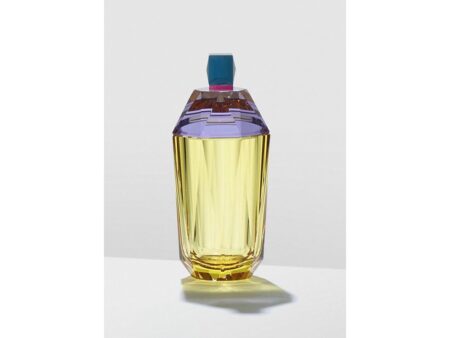 Reflections Copenhagen - Long Island Flacon - Vase - Yellow/Purple/Fuchsia/Sapphire - 8 x 19 x 8 cm