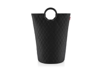 Reisenthel loophome L, Sort, Aluminium, Polyester, Kurv, Monokromatisk, Geometrisk mønster, Indendørs