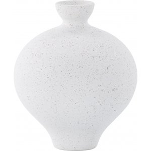 Rellis vas 20 x 24 cm - Svart/Vit