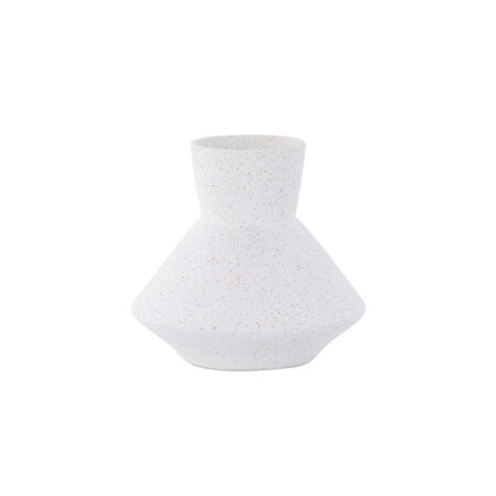 Rellis vase hvid