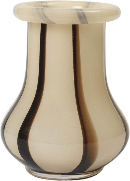 Riban Vase H15 - Cream