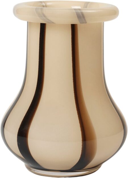 Riban Vase H15 - Cream